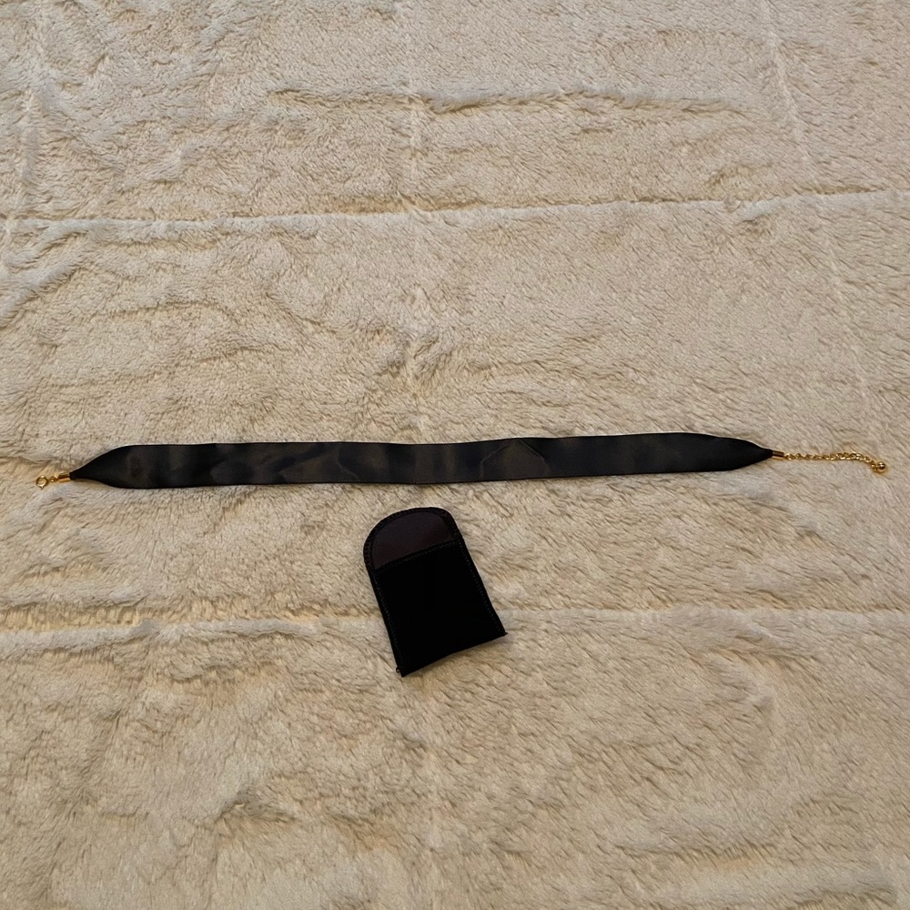 Black Ribbon Choker